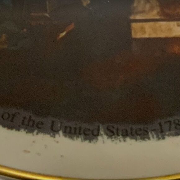 Vintage, Rare, Signing of the Constitution 1787 by H. C. Christy 10.5” A10 - Picture 5 of 5